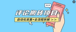 悟空采集评论搬砖_评论搬砖+自动采集【完整攻略】-苏舒创业网