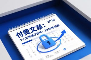 付费文章：个人年度建议指南：2026年指南-苏舒创业网