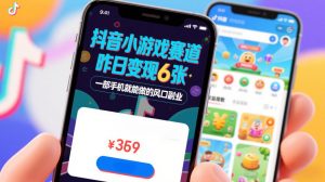 抖音小游戏赛道,昨日变现600+,零基础一部手机就能做的风口副业【揭秘】-苏舒创业网