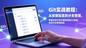 Git实战教程：从安装配置到分支管理，掌握实际开发中最常用的Git技能，告别代码管理混乱-苏舒创业网