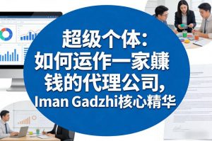 超级个体：如何运作一家賺钱的代理公司，Iman Gadzhi核心精华(双语字幕)-苏舒创业网