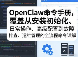 OpenClaw命令手册,覆盖从安装初始化、日常操作、高级配置到故障排查、运维管理的全流程命令详解-苏舒创业网
